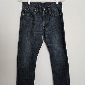 Levi's Dark Wash Straight Jeans